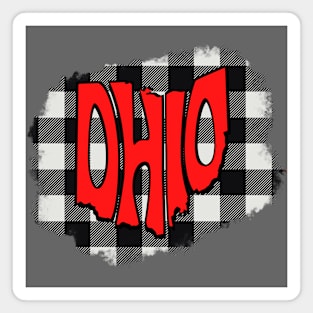 Ohio Flannel Magnet